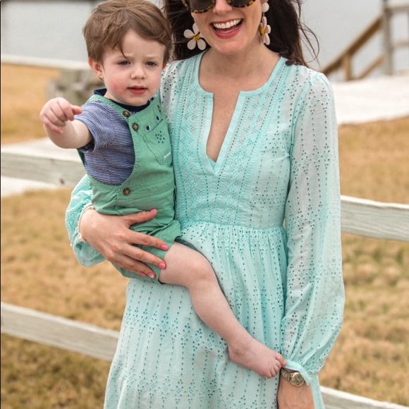 Anthropologie Eyelet Babydoll Dress - Picture 2 of 4